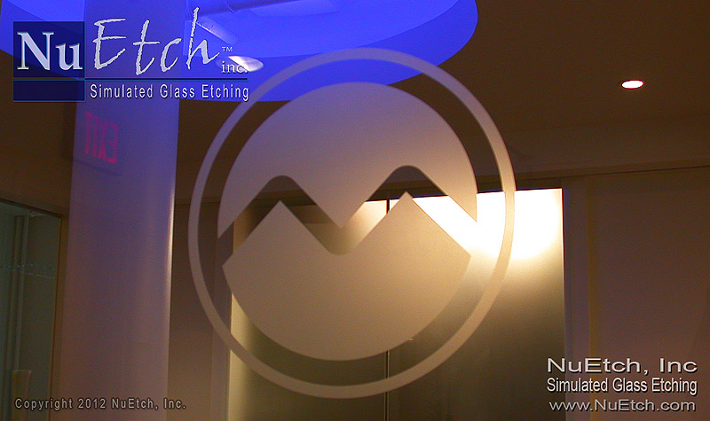 NuEtch – Logo Glass Partition